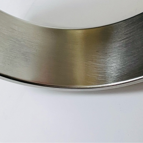 LUSTROUS ABALONE SHELL PANEL MEXICAN SILVER CUFF BANGLE BRACELET - Picture 6 of 10